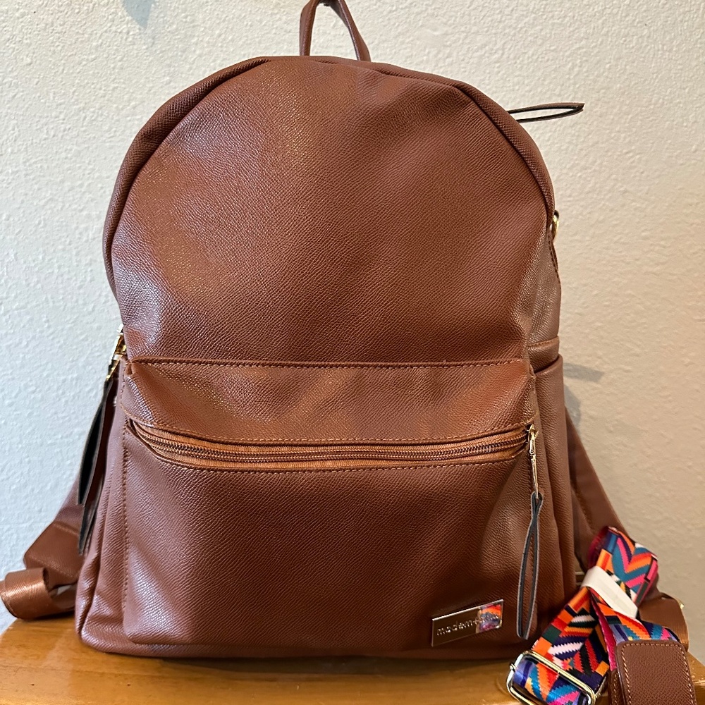 Modern+Chic Sonoma Backpack, Camel